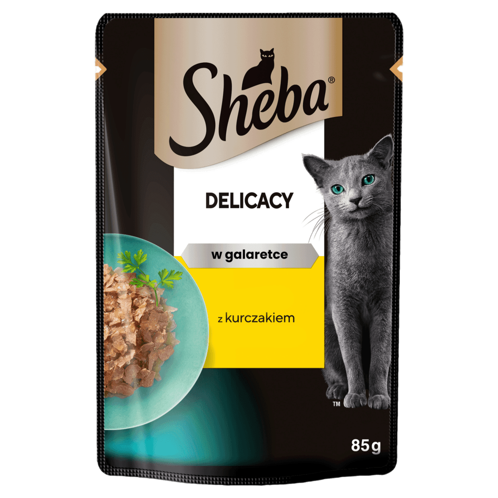 SHEBA® Delicacy z Kurczakiem w galaretce 85 g - 1
