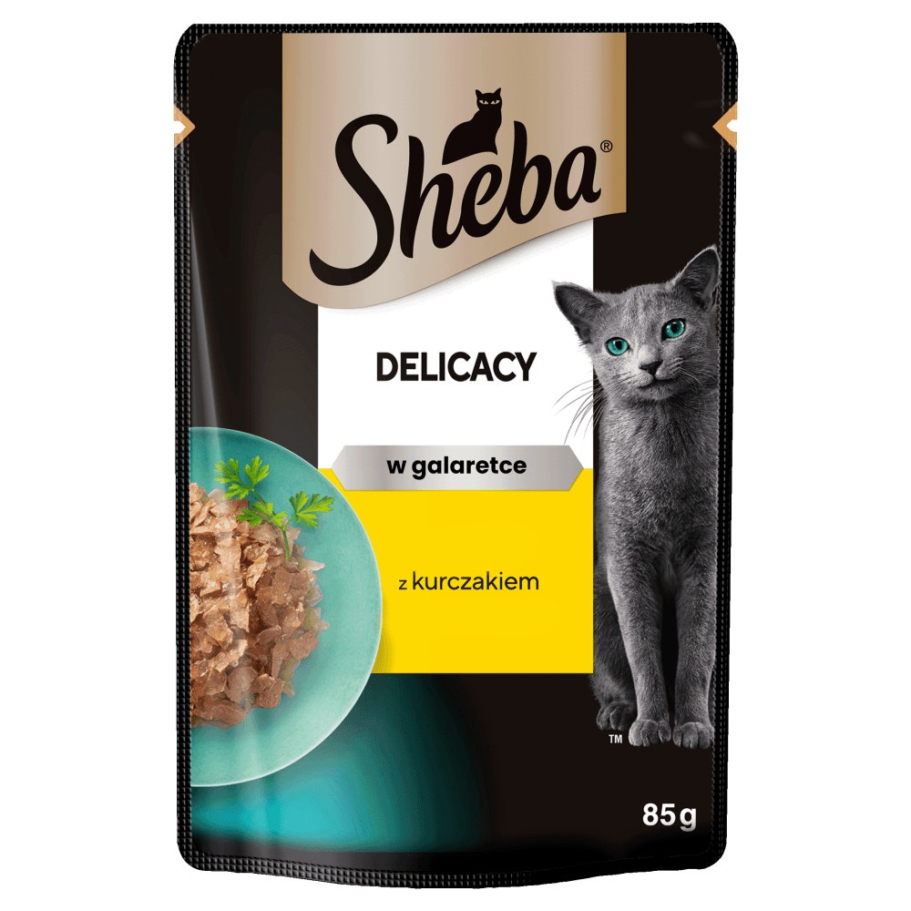 SHEBA® Delicacy z Kurczakiem w galaretce 85 g - 1
